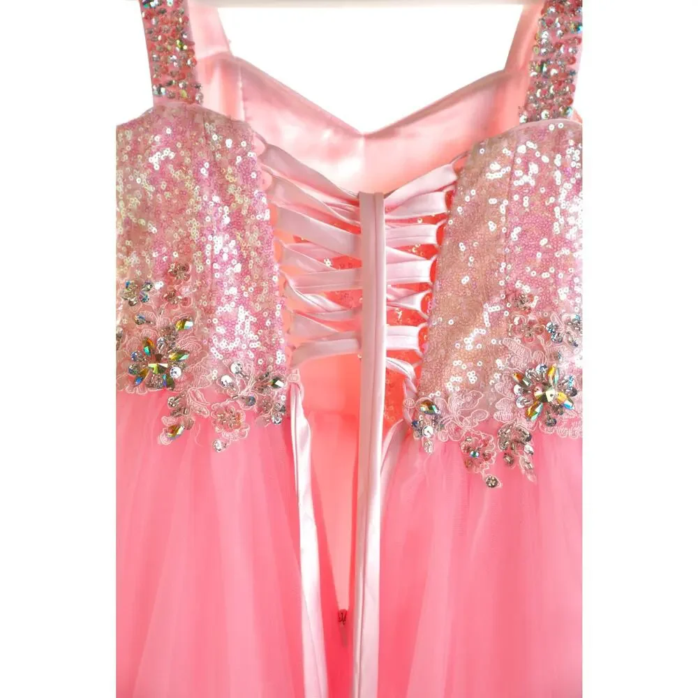 Tiffany Girls Formal Pink Dress